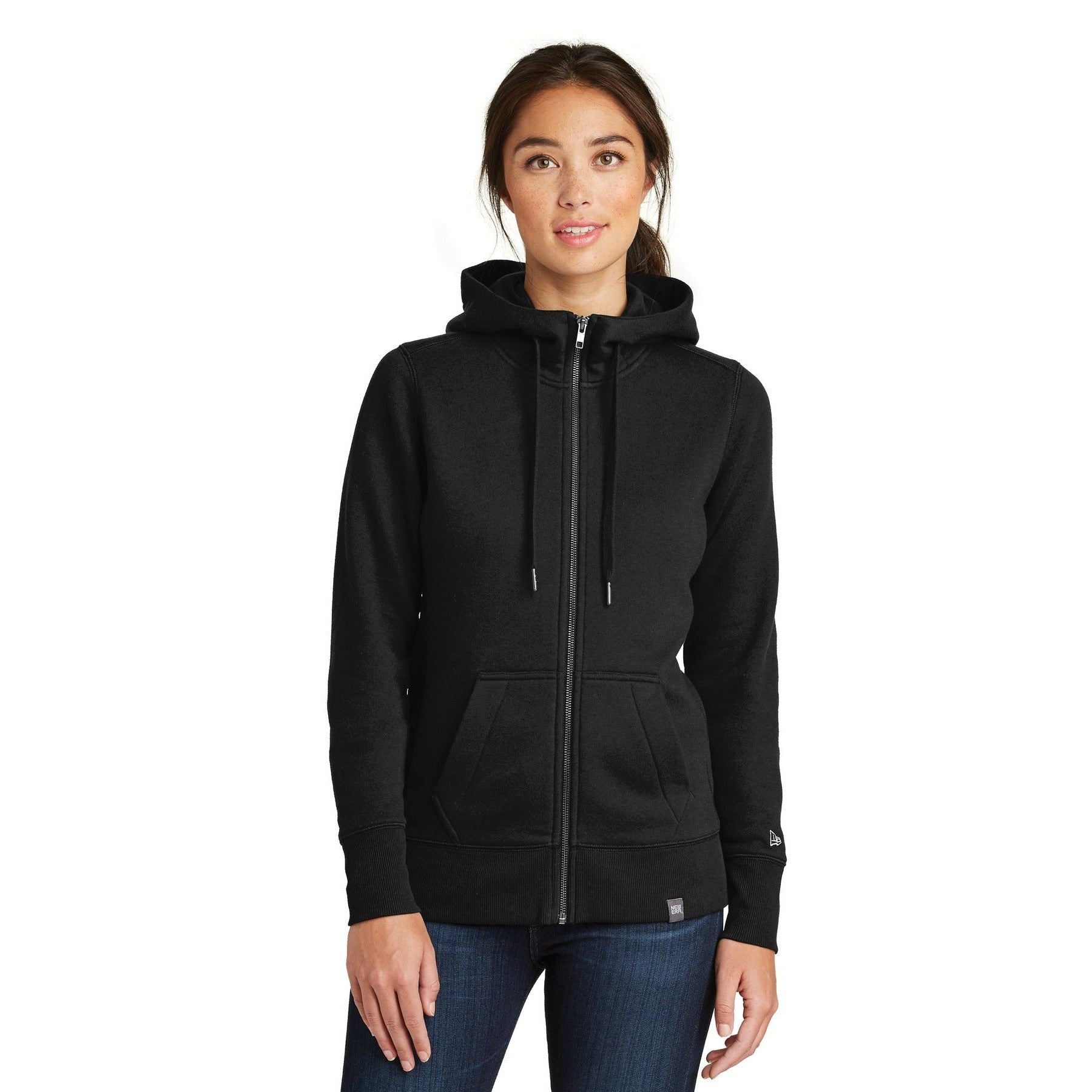 New Era-New Era ® Women's French Terry Full-Zip Hoodie. LNEA502-MedTech-1